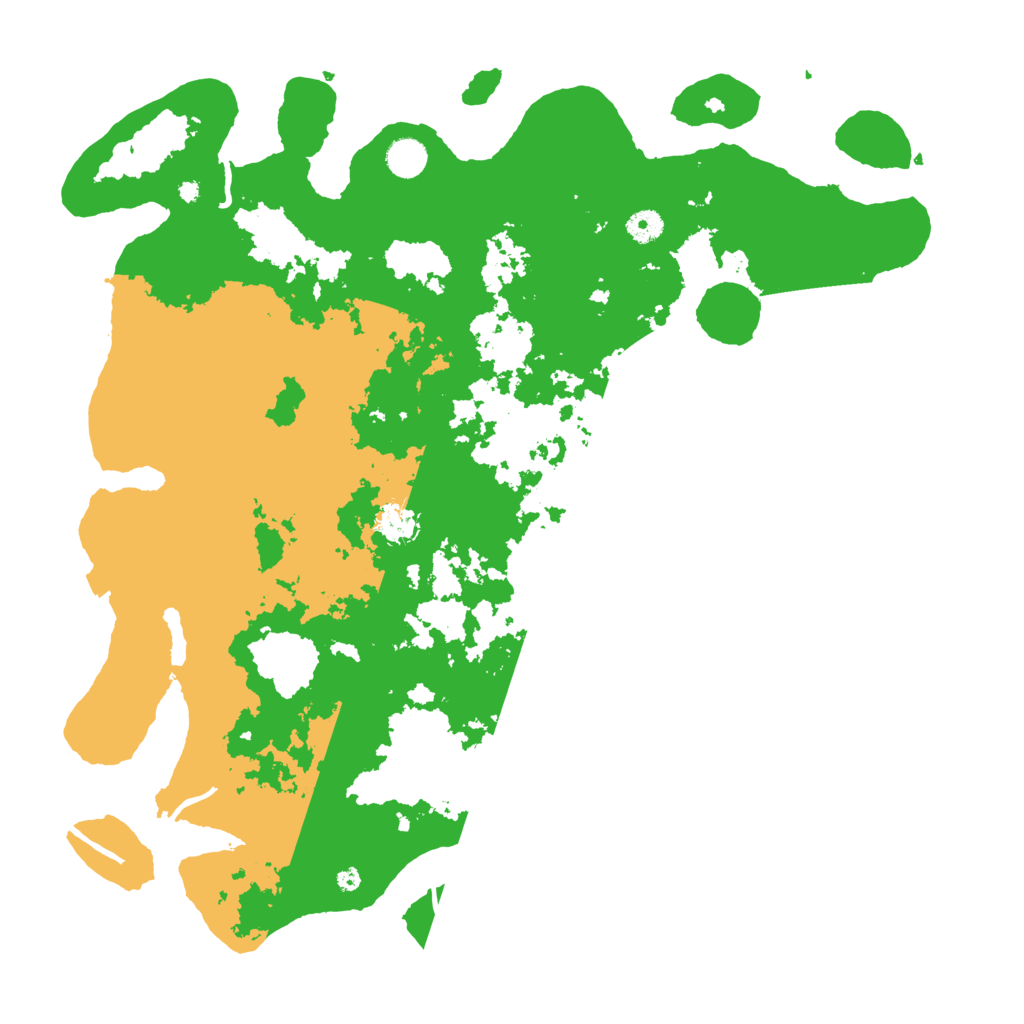 Biome Rust Map: Procedural Map, Size: 4500, Seed: 89898989