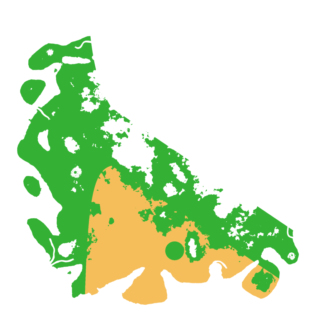 Biome Rust Map: Procedural Map, Size: 4500, Seed: 367358543