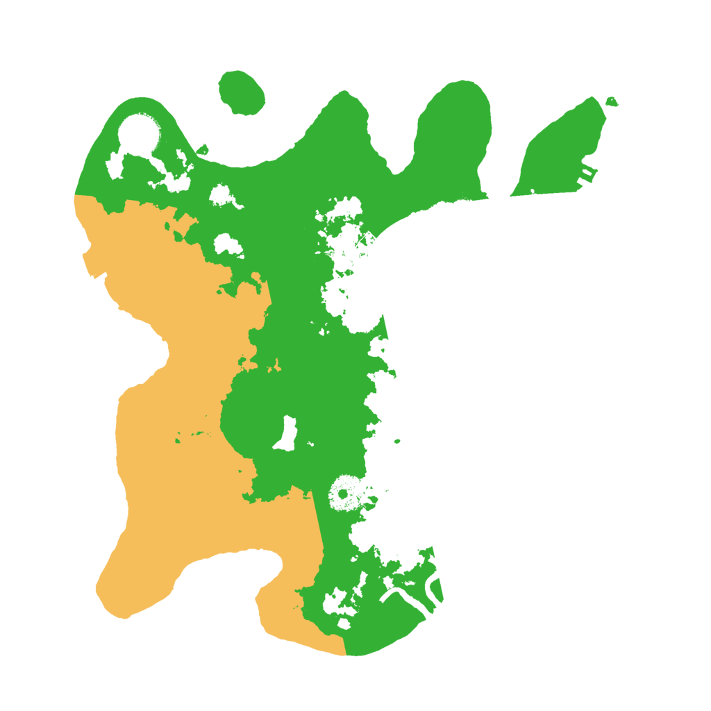 Biome Rust Map: Procedural Map, Size: 3000, Seed: 891719399