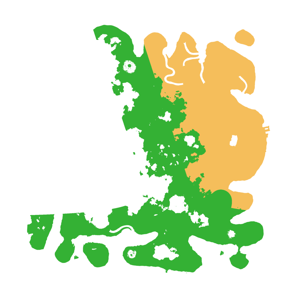Biome Rust Map: Procedural Map, Size: 3500, Seed: 1126048786