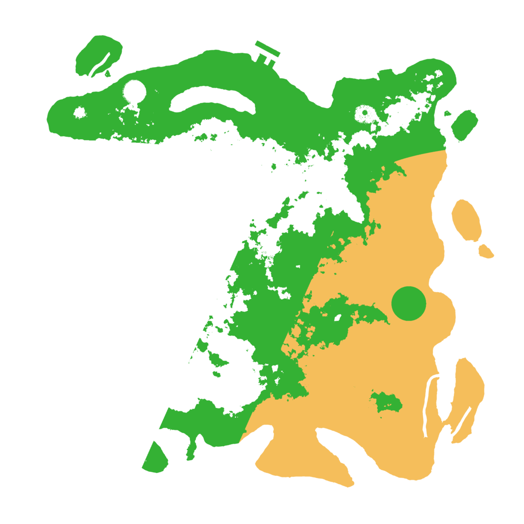 Biome Rust Map: Procedural Map, Size: 4000, Seed: 1415466125