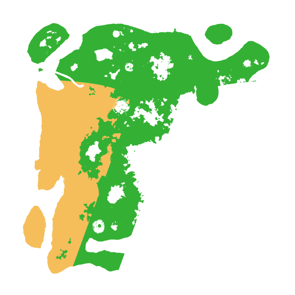 Biome Rust Map: Procedural Map, Size: 3500, Seed: 1636255350