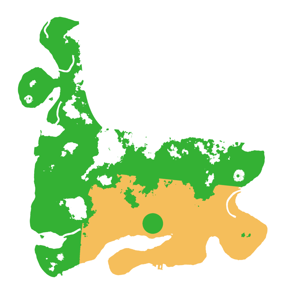 Biome Rust Map: Procedural Map, Size: 3800, Seed: 12462816