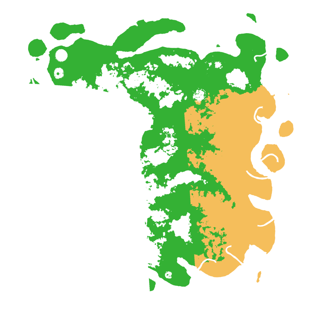 Biome Rust Map: Procedural Map, Size: 4500, Seed: 110718333