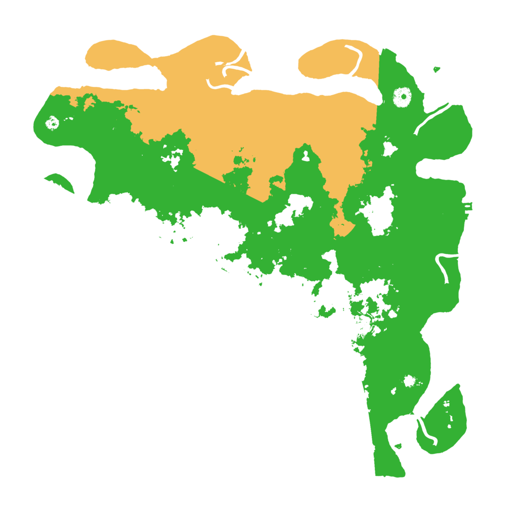 Biome Rust Map: Procedural Map, Size: 4000, Seed: 1119019483