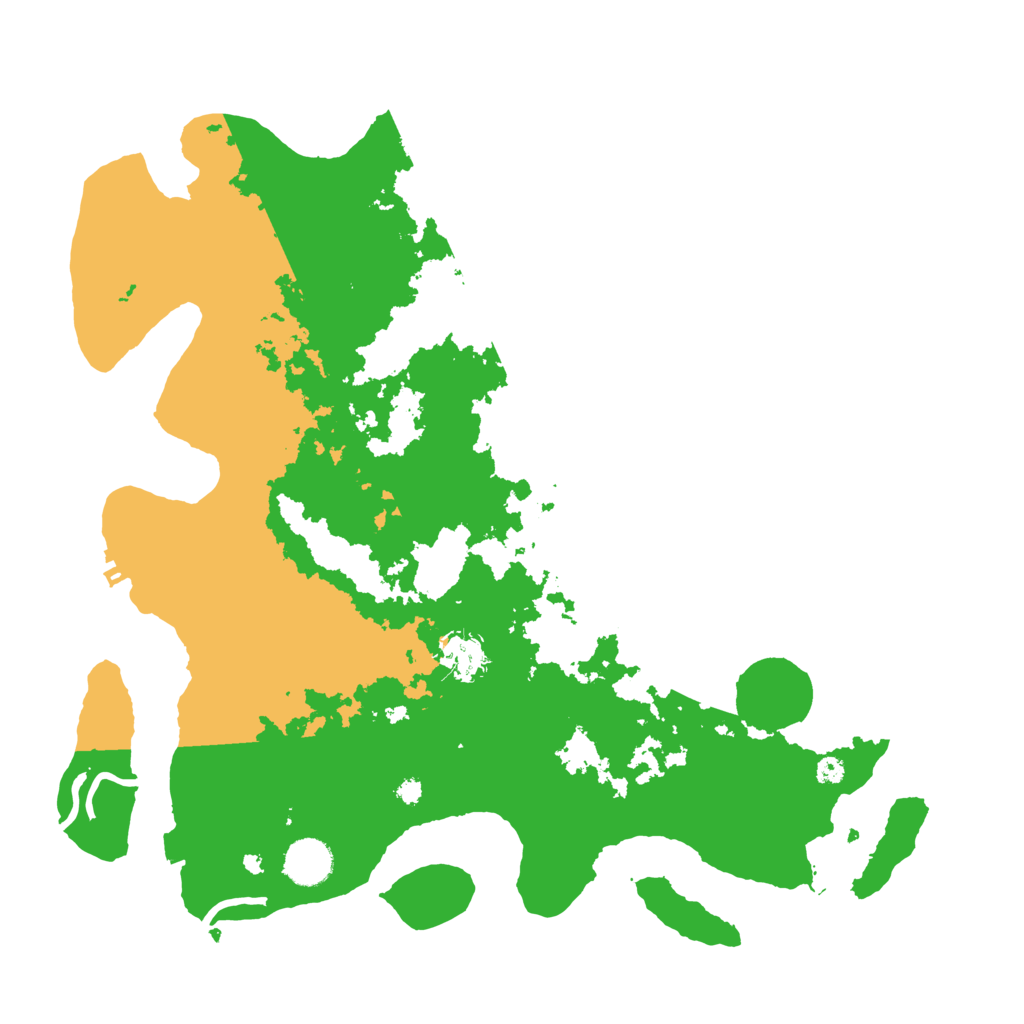 Biome Rust Map: Procedural Map, Size: 3800, Seed: 67226986