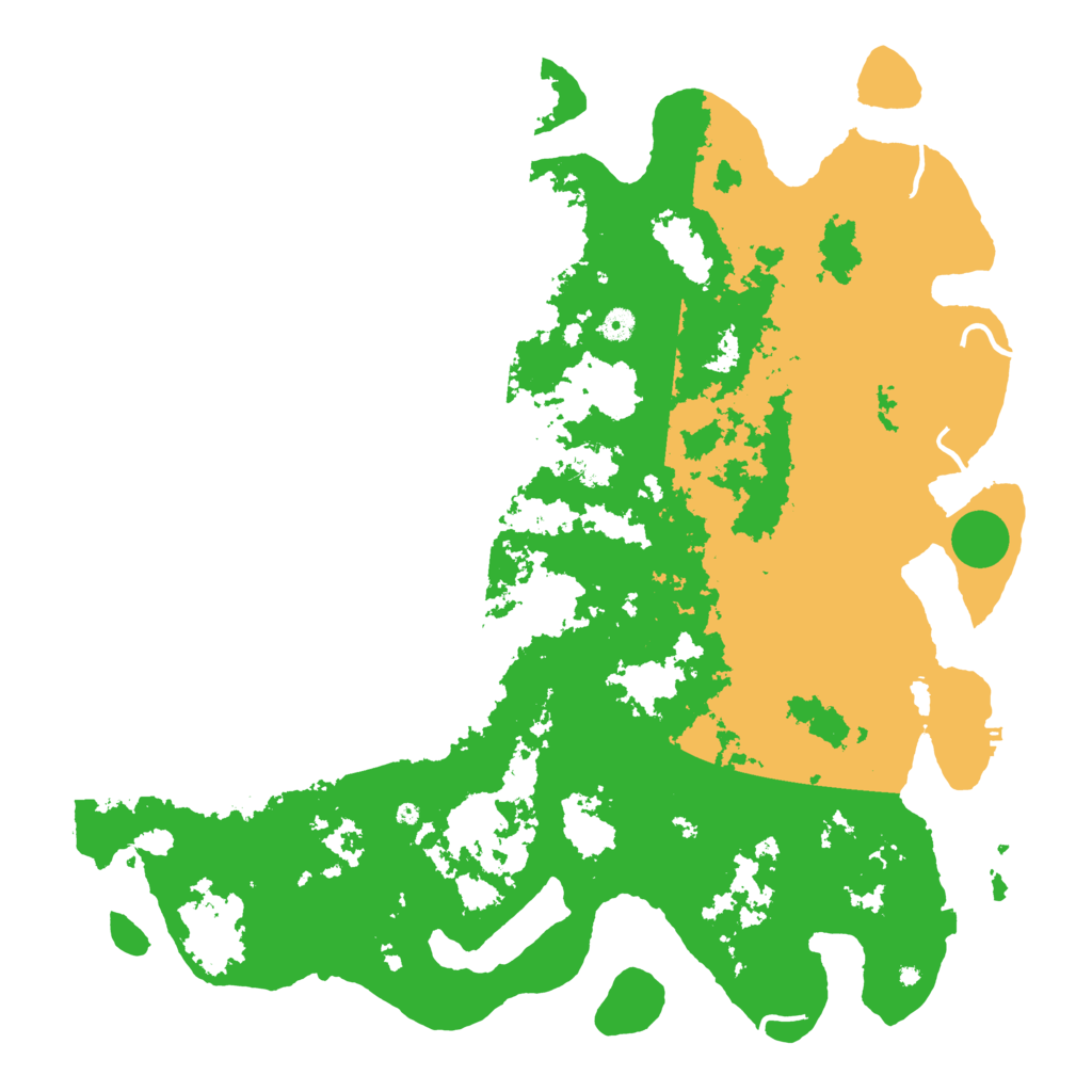 Biome Rust Map: Procedural Map, Size: 5000, Seed: 15640222