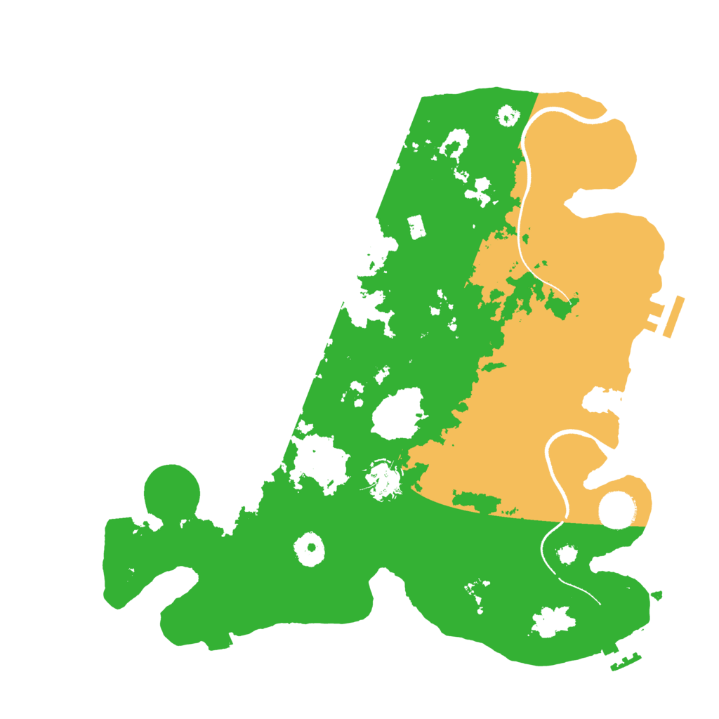 Biome Rust Map: Procedural Map, Size: 3400, Seed: 2113373368