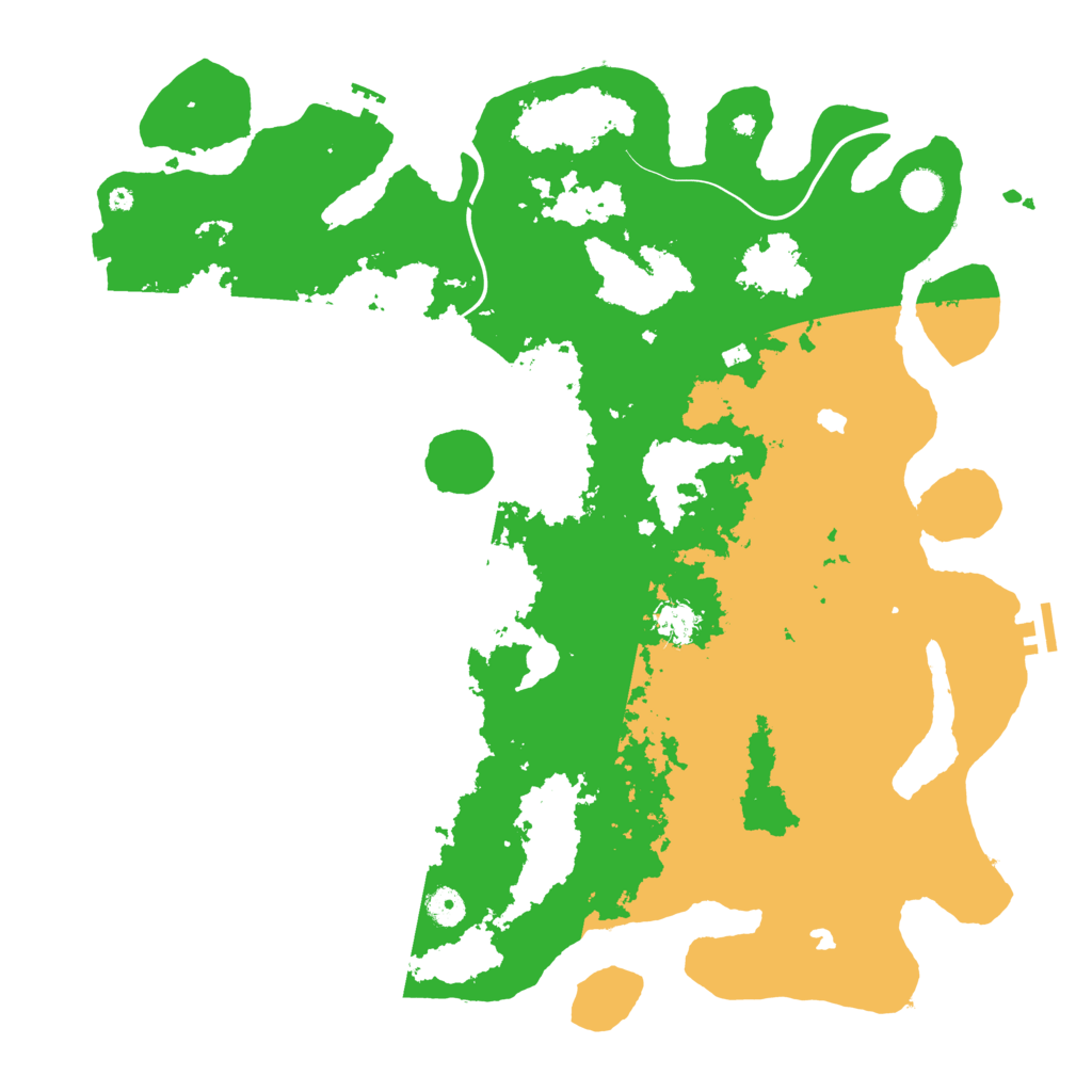 Biome Rust Map: Procedural Map, Size: 4500, Seed: 27061998