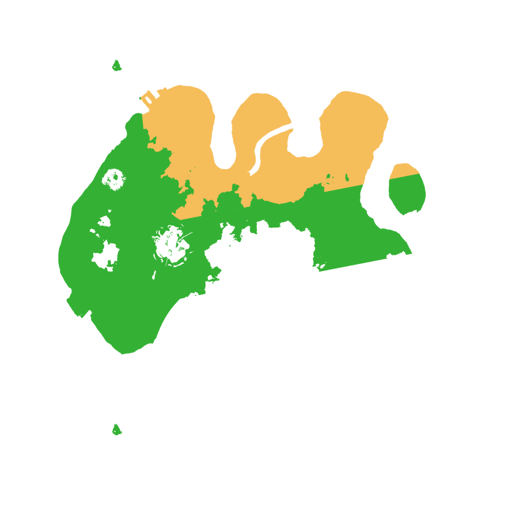 Biome Rust Map: Procedural Map, Size: 2500, Seed: 2147