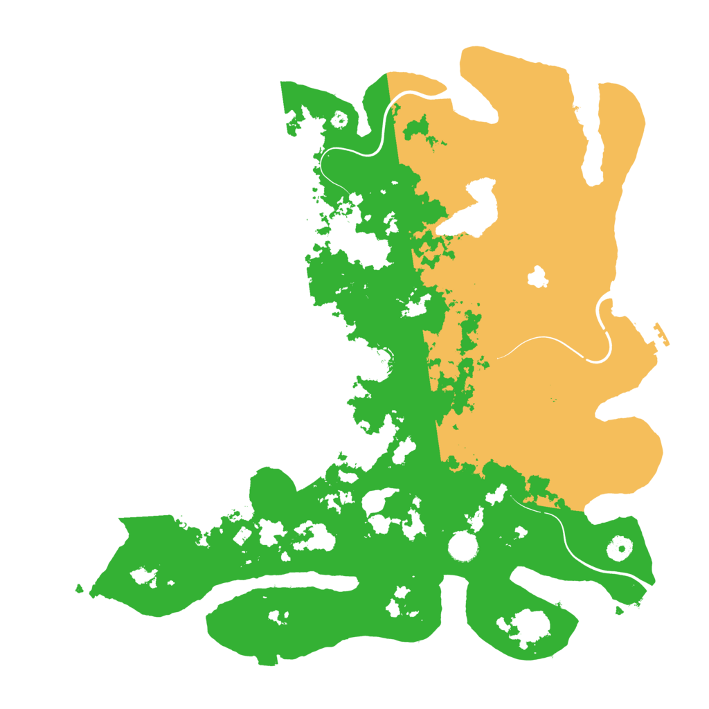 Biome Rust Map: Procedural Map, Size: 4250, Seed: 54353465