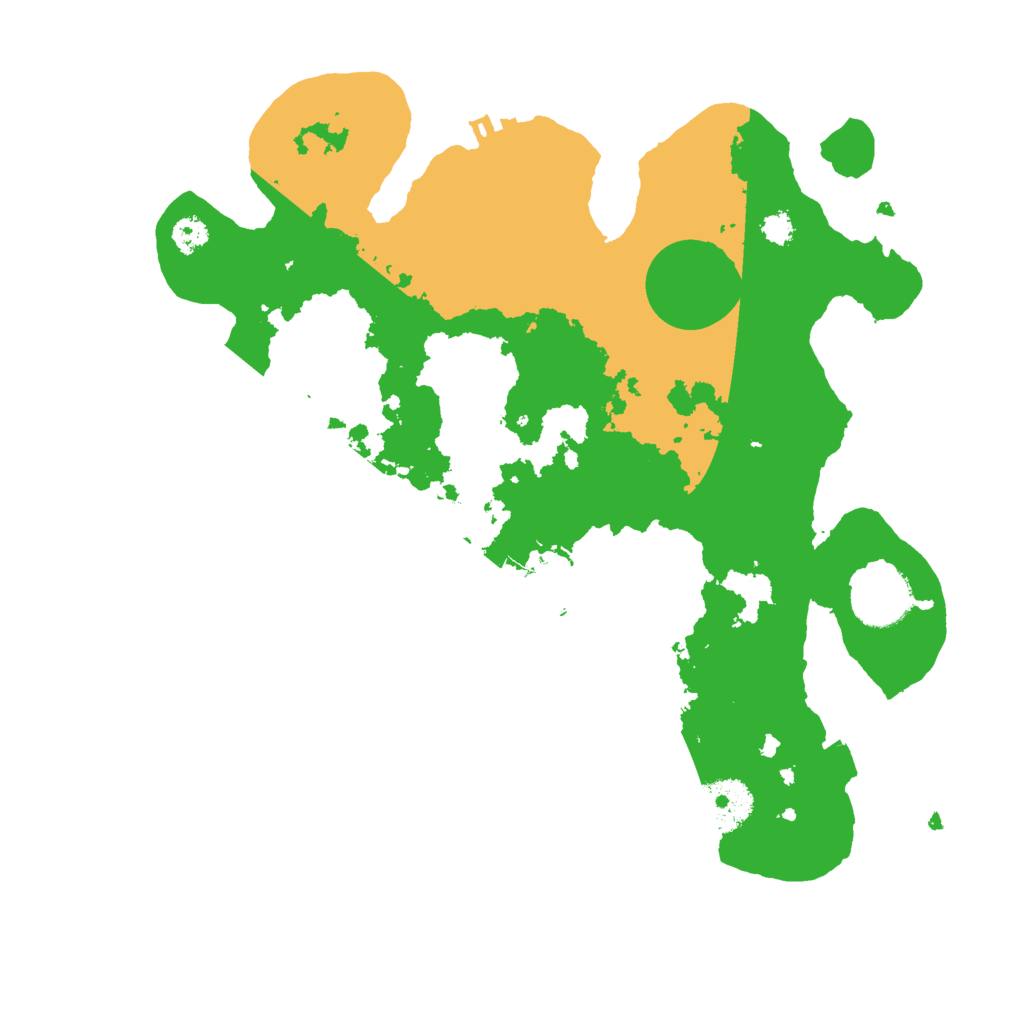 Biome Rust Map: Procedural Map, Size: 3000, Seed: 1833597796