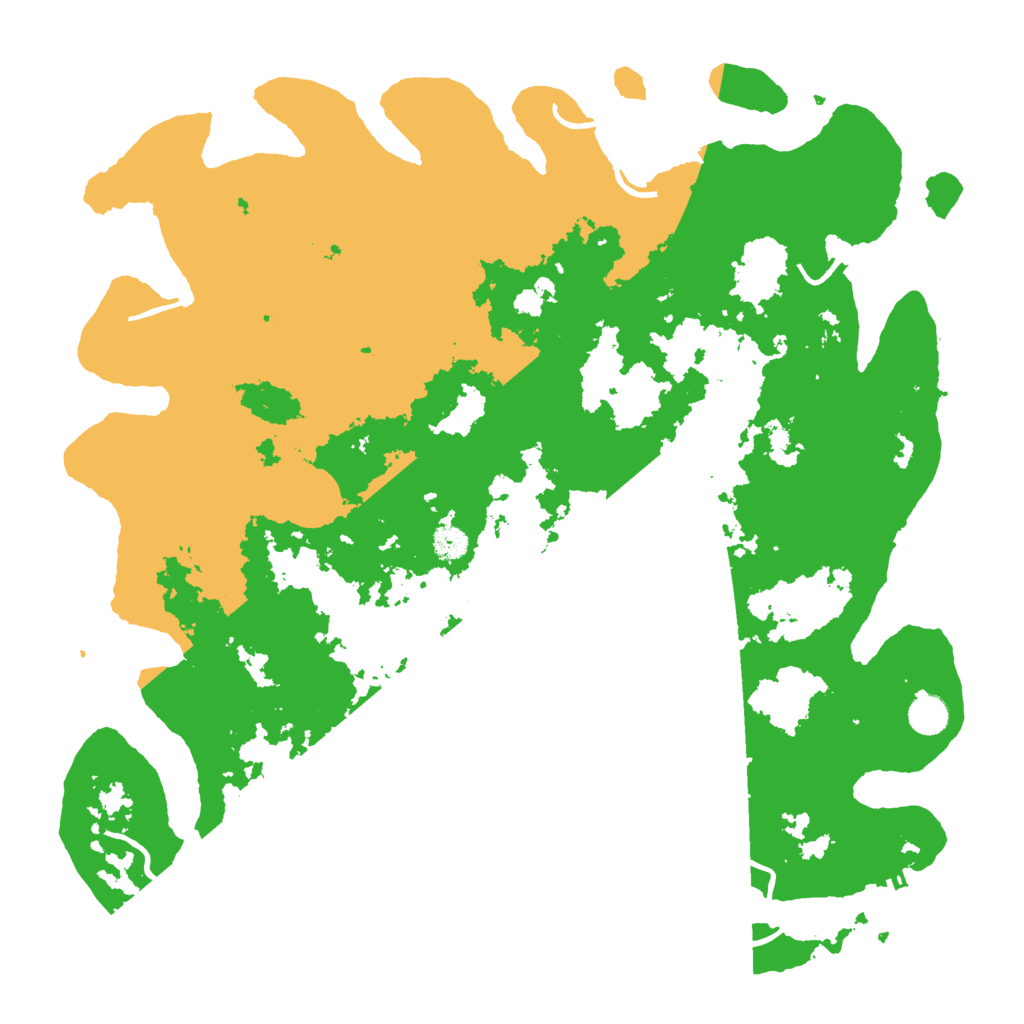 Biome Rust Map: Procedural Map, Size: 4500, Seed: 113465888