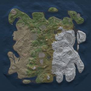 Thumbnail Rust Map: Procedural Map, Size: 3750, Seed: 12374634, 17 Monuments