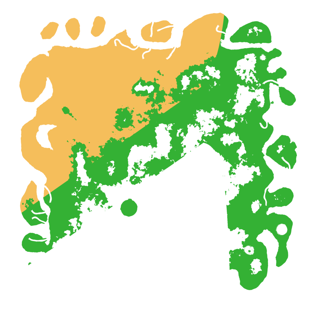 Biome Rust Map: Procedural Map, Size: 5000, Seed: 76705