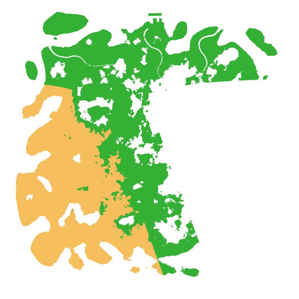 Biome Rust Map: Procedural Map, Size: 4500, Seed: 374985329