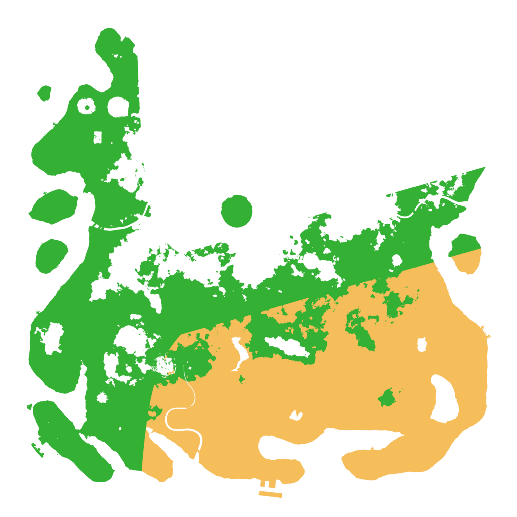 Biome Rust Map: Procedural Map, Size: 4500, Seed: 1012315671