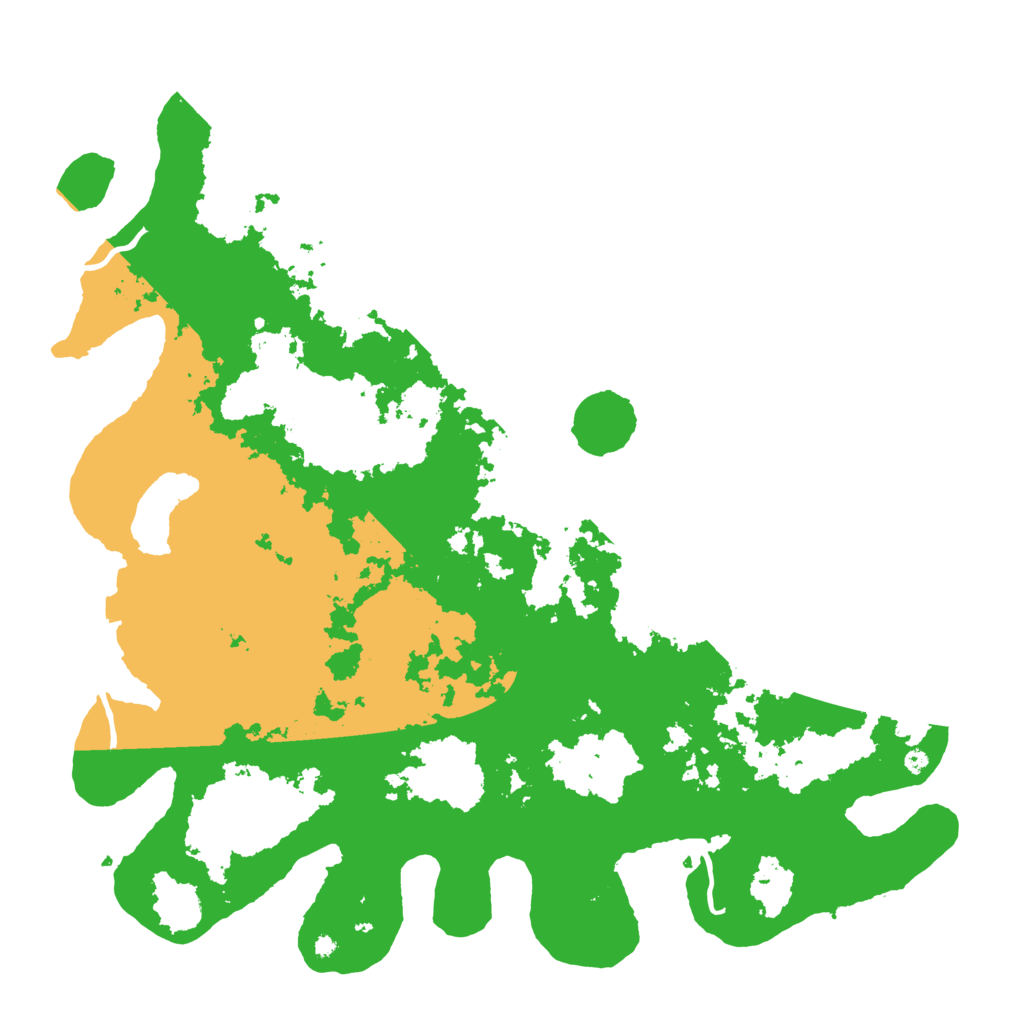 Biome Rust Map: Procedural Map, Size: 4500, Seed: 1021898346