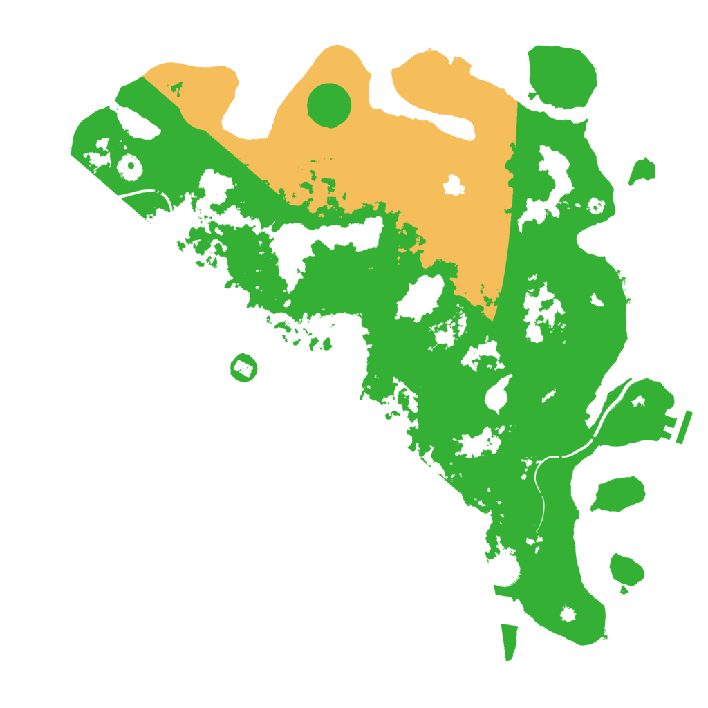 Biome Rust Map: Procedural Map, Size: 4250, Seed: 314299931