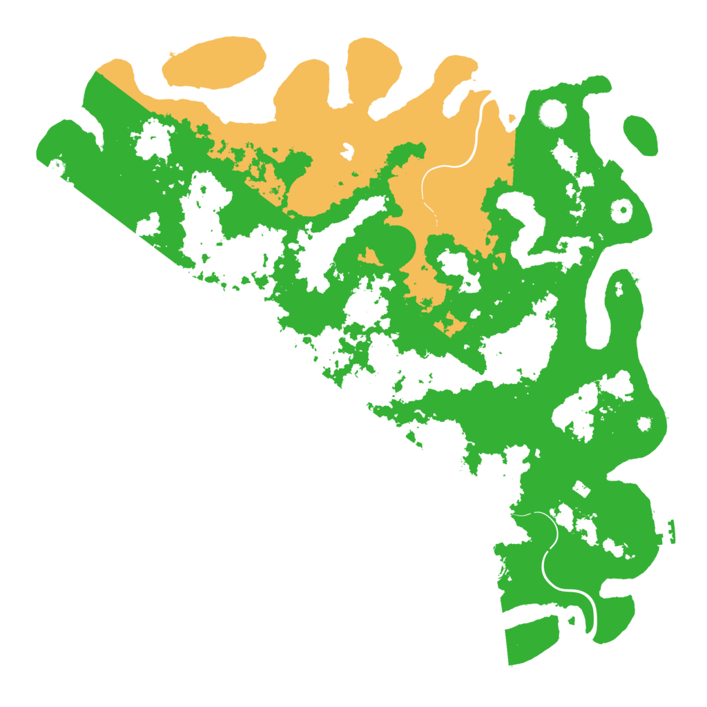 Biome Rust Map: Procedural Map, Size: 4500, Seed: 331892013
