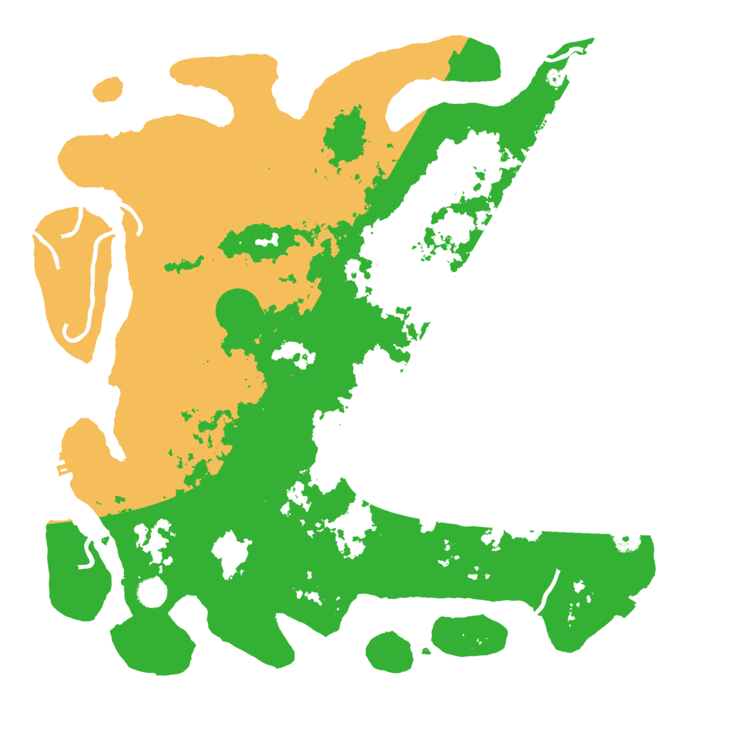 Biome Rust Map: Procedural Map, Size: 4300, Seed: 98