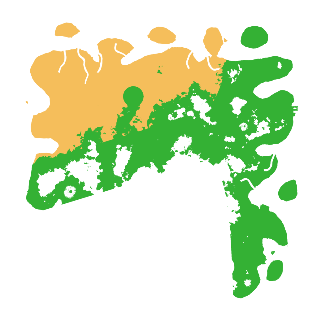 Biome Rust Map: Procedural Map, Size: 4100, Seed: 91419607