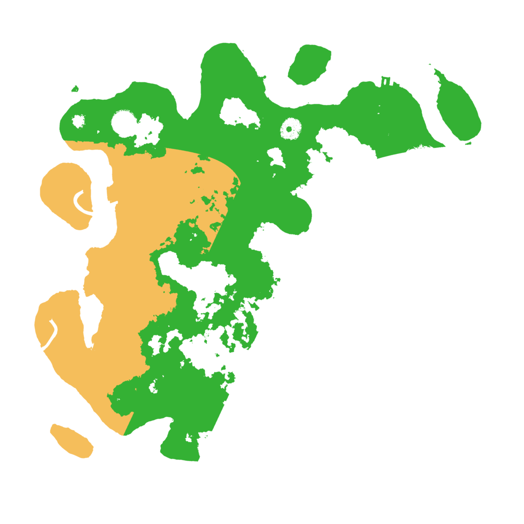 Biome Rust Map: Procedural Map, Size: 3700, Seed: 3000000