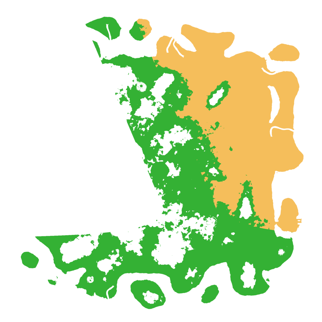 Biome Rust Map: Procedural Map, Size: 4800, Seed: 111448151