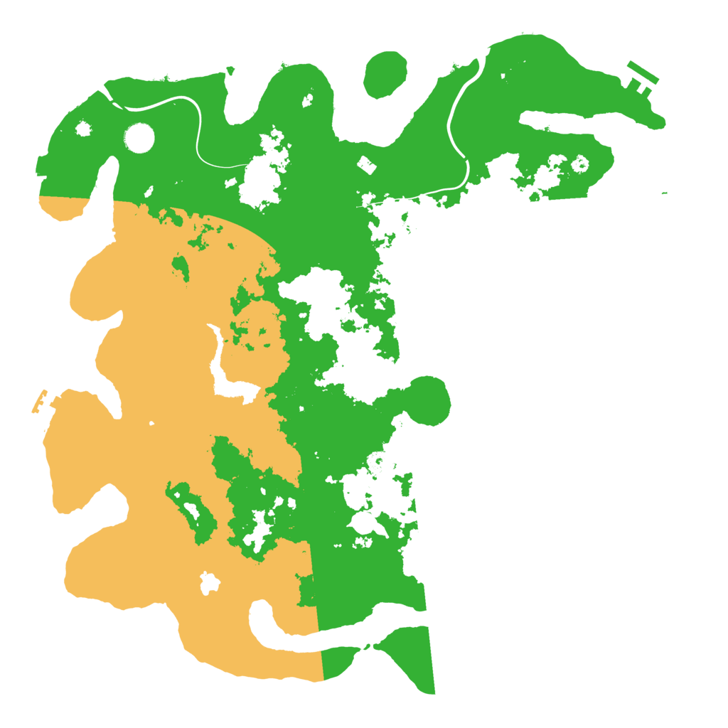 Biome Rust Map: Procedural Map, Size: 4250, Seed: 1427120211