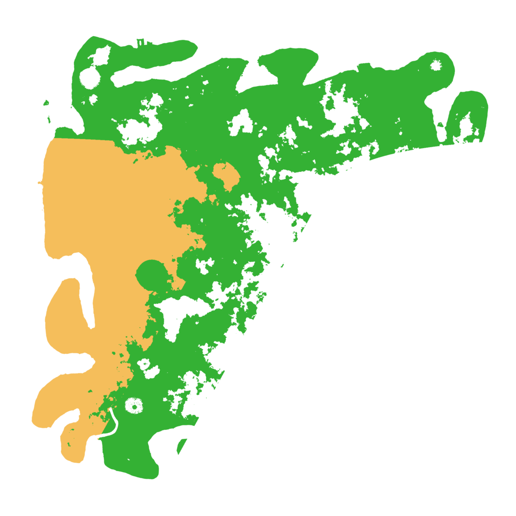 Biome Rust Map: Procedural Map, Size: 4500, Seed: 1360372441