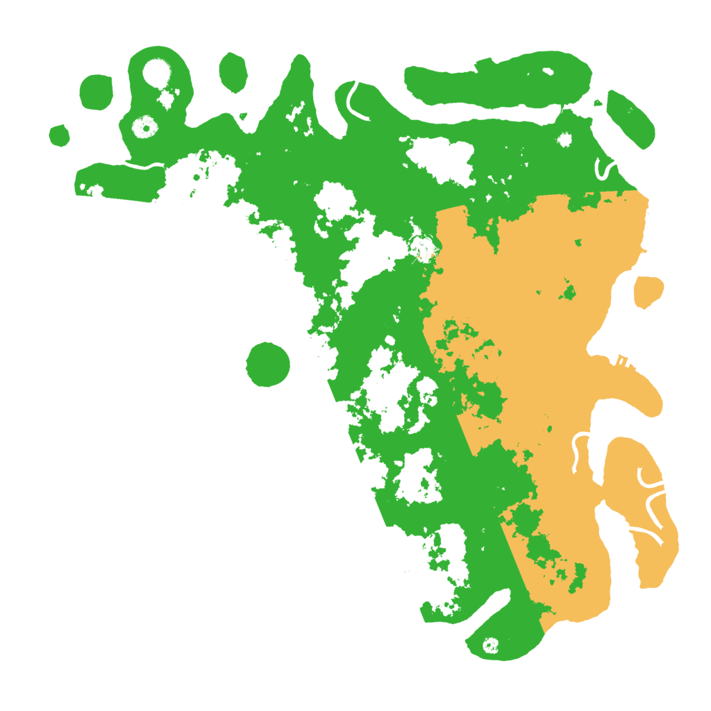 Biome Rust Map: Procedural Map, Size: 4500, Seed: 1643374904