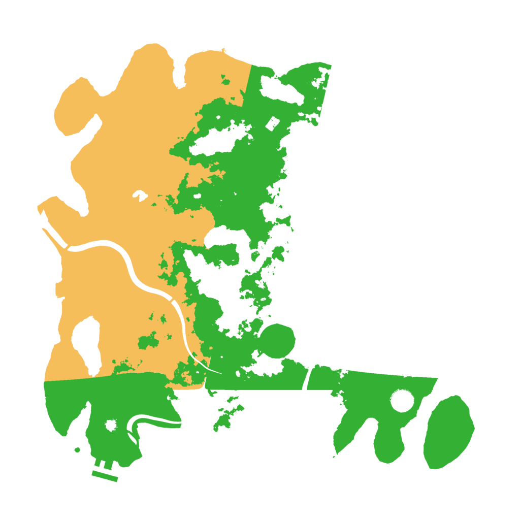 Biome Rust Map: Procedural Map, Size: 4000, Seed: 47784575