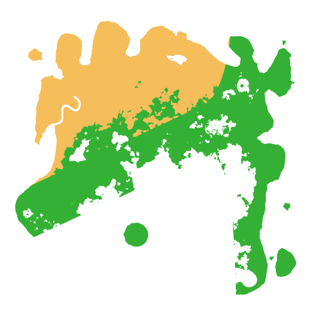 Biome Rust Map: Procedural Map, Size: 3700, Seed: 1142359253