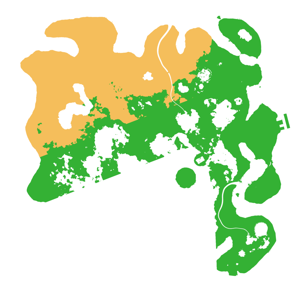 Biome Rust Map: Procedural Map, Size: 4000, Seed: 1779166013
