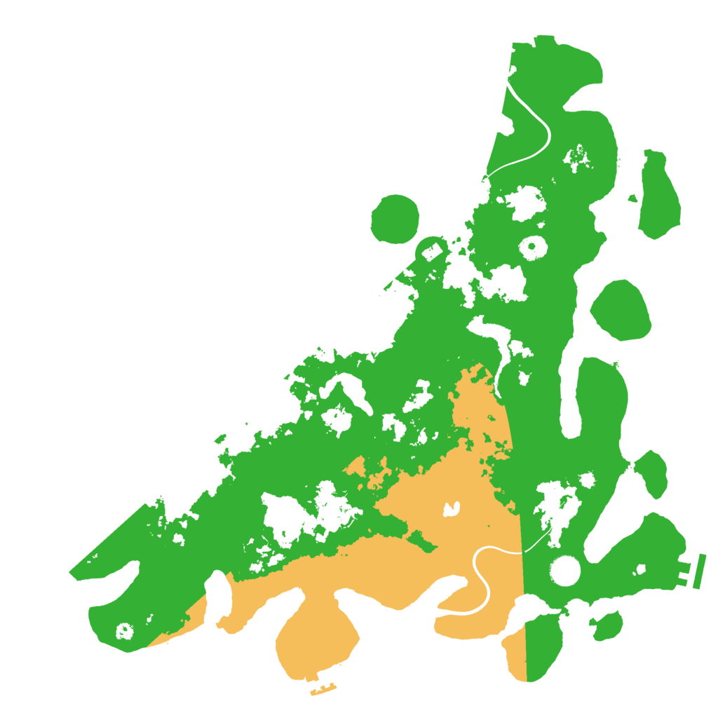 Biome Rust Map: Procedural Map, Size: 4122, Seed: 1588