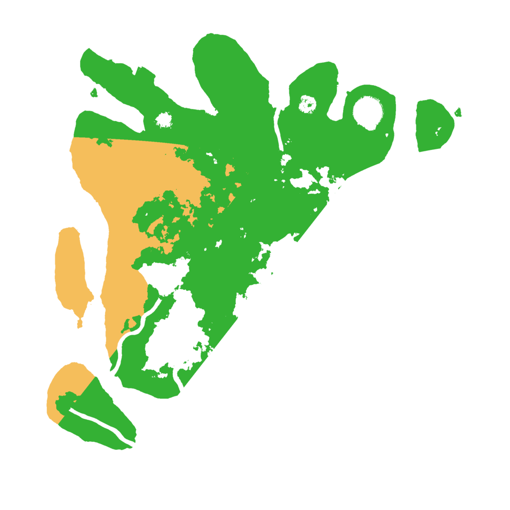 Biome Rust Map: Procedural Map, Size: 3000, Seed: 1255699121