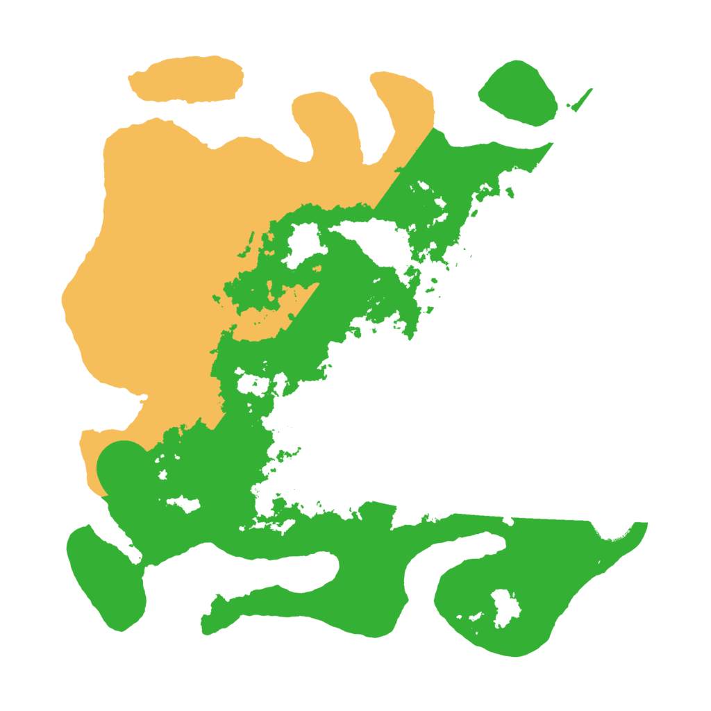 Biome Rust Map: Barren, Size: 3400, Seed: 58156732