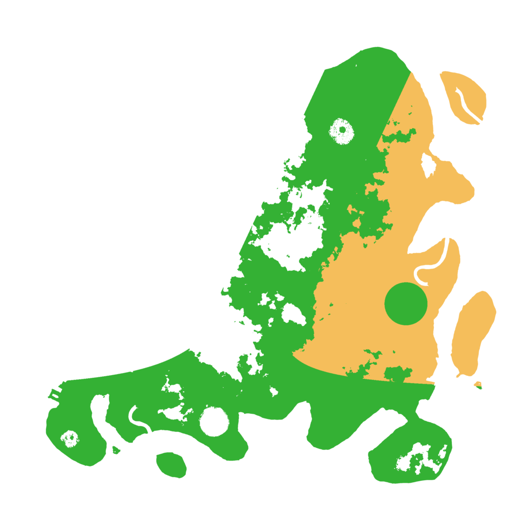 Biome Rust Map: Procedural Map, Size: 3250, Seed: 1979586488