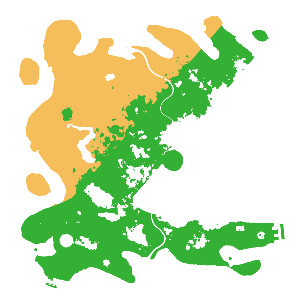 Biome Rust Map: Procedural Map, Size: 4000, Seed: 1179240209