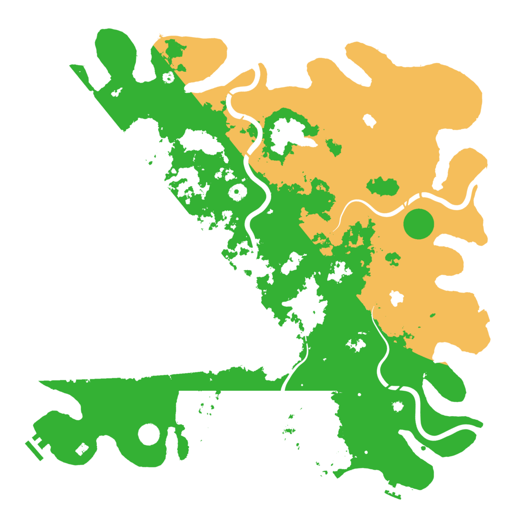 Biome Rust Map: Procedural Map, Size: 4500, Seed: 1530305931