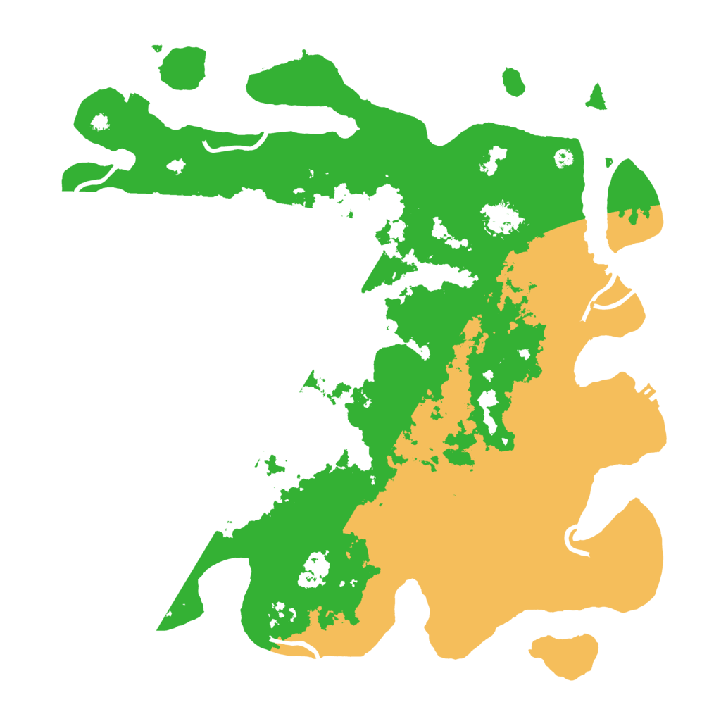 Biome Rust Map: Procedural Map, Size: 3900, Seed: 71619903