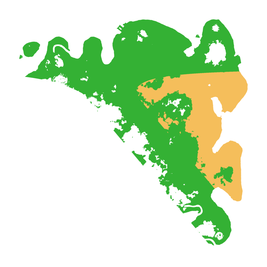 Biome Rust Map: Procedural Map, Size: 3500, Seed: 1689319712