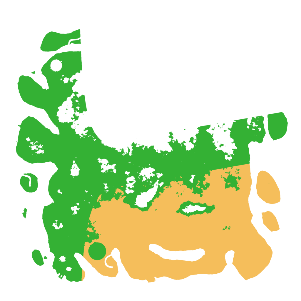 Biome Rust Map: Procedural Map, Size: 4500, Seed: 1715829545