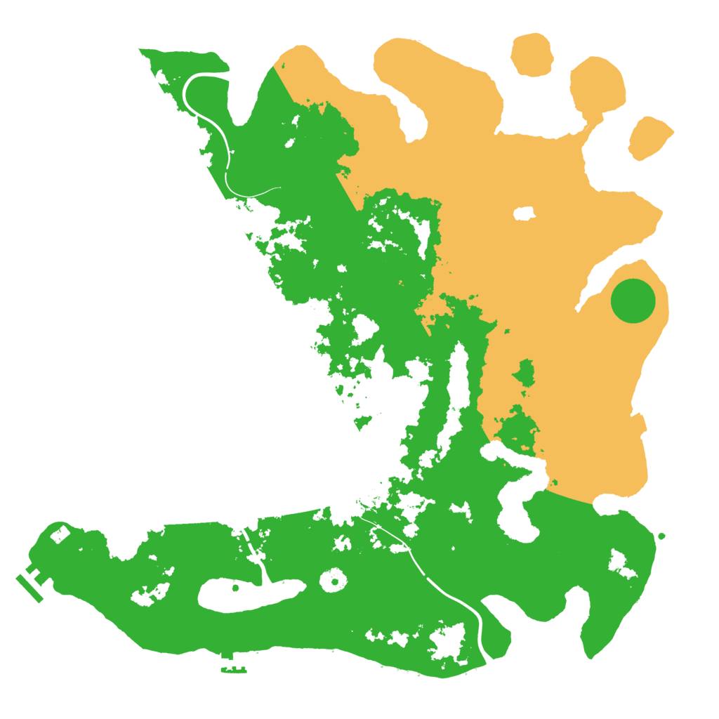 Biome Rust Map: Procedural Map, Size: 4250, Seed: 1797758294