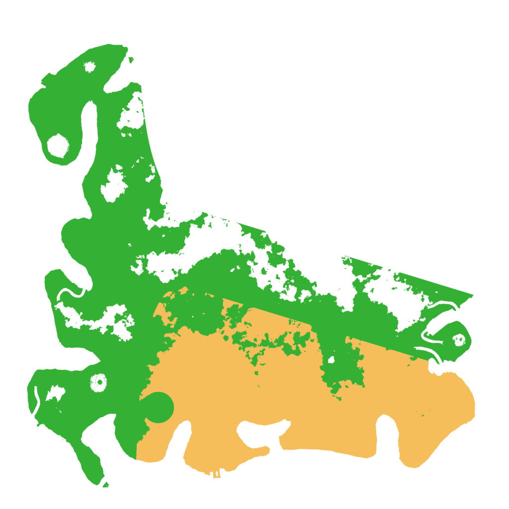 Biome Rust Map: Procedural Map, Size: 4300, Seed: 600775682