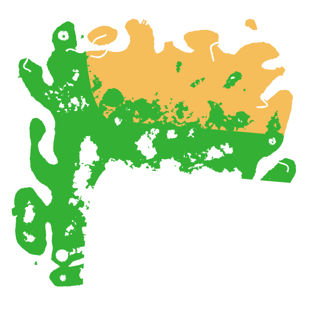 Biome Rust Map: Procedural Map, Size: 4501, Seed: 1459524989