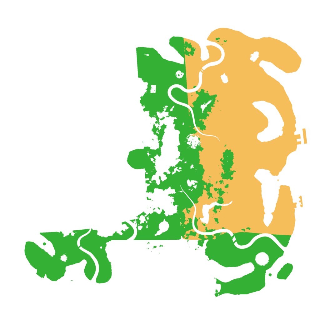 Biome Rust Map: Procedural Map, Size: 4250, Seed: 1014253638