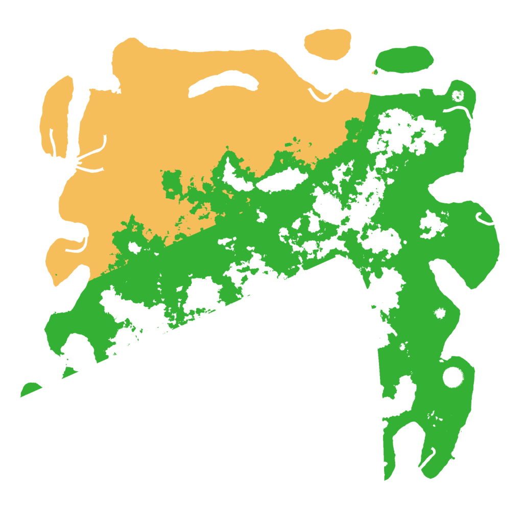 Biome Rust Map: Procedural Map, Size: 4500, Seed: 541112124