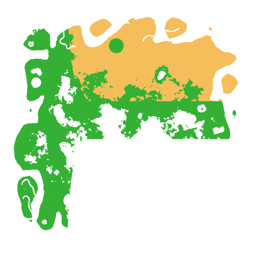 Biome Rust Map: Procedural Map, Size: 4500, Seed: 341610036