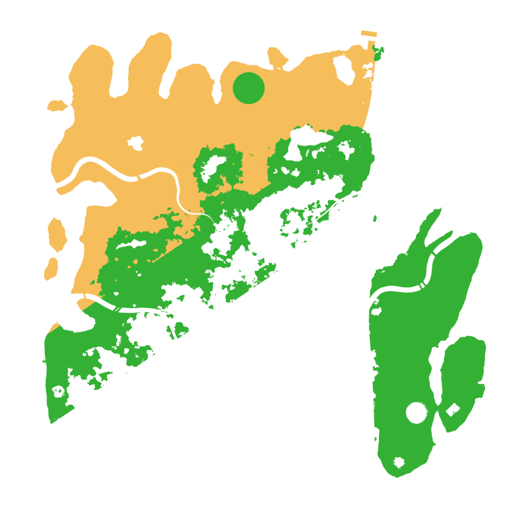 Biome Rust Map: Procedural Map, Size: 4250, Seed: 1030654510